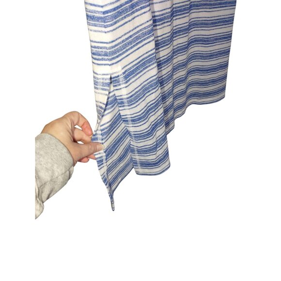 Talbots Blue and White Sleeveless Sundress - Picture 7 of 11